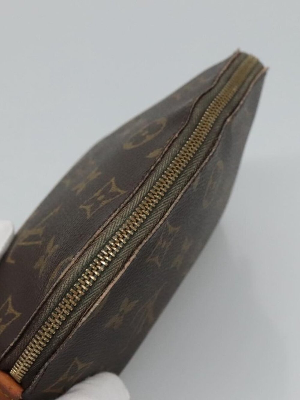 LOUIS VUITTON Monogram Pochette Cosmetic PM Cosmetic Pouch M47515 LV Auth BD289 - Picture 7 of 16
